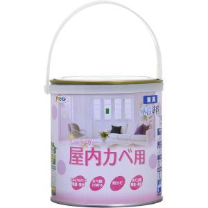 アサヒペン NEW水性インテリアカラー屋内カベ1.6Lホワイトイエロー【入数:6】｜ECJOY！プレミアム店