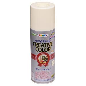 アサヒペン 創作的色つや吹きつける420ML81象牙色【入数:6】