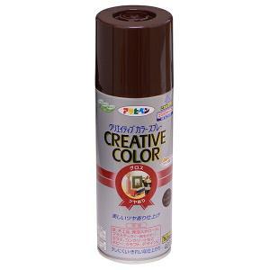アサヒペン クリエイティブカラースプレー420ML84チョコレート【入数:6】｜ECJOY！プレミアム店