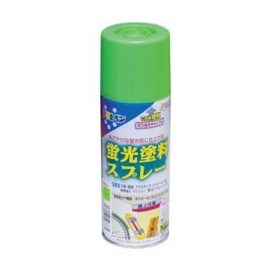 アサヒペン 螢光えの具吹きつける300ML緑であること【入数:6】