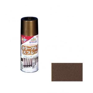 アサヒペン 色つや軽銀吹きつける300MLブロンズメタリック【入数:6】