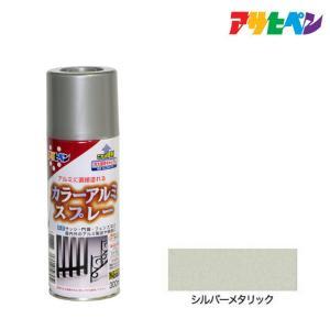 アサヒペン 色つや軽銀吹きつける300MLシルバーメタリック【入数:6】