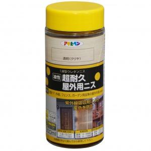 アサヒペン 超耐久屋外用ニス300ML透明(クリヤ)【入数:6】｜ECJOY！プレミアム店