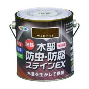 アサヒペン 油性木部防虫・防腐ステインEX0.7Lウォルナット【入数:6】｜ECJOY！プレミアム店