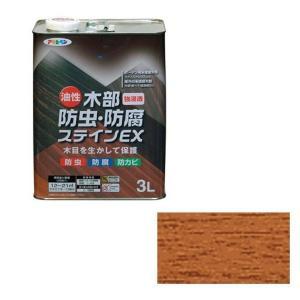 アサヒペン 油性木部殺虫剤・保全ステはたご屋EX3L点火装置オーク材【入数:4】