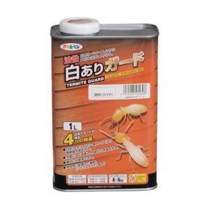 アサヒペン 油性白ありかばい立て1Lせつ然たる【入数:6】