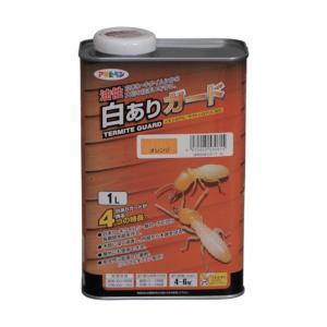 アサヒペン 油性白ありかばい立て1Lオレンジ色【入数:6】