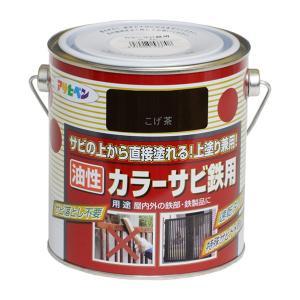 アサヒペン 色つやサビ鉄用0.7Lこげ茶【入数:6】