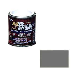 アサヒペン 油性ケイ素樹脂鉄部用1/12L薄墨色【入数:12】
