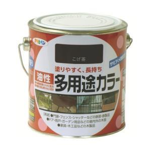 アサヒペン 油性多役立つこと色つや0.7Lこげ茶【入数:6】