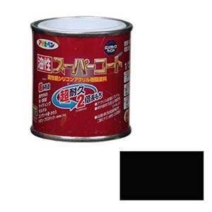 アサヒペン 油性百貨店厚地の外套1/12L黒【入数:12】