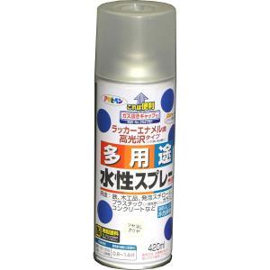 アサヒペン 水溶性多役立つこと吹きつける420MLツヤ消しせつ然たる【入数:6】