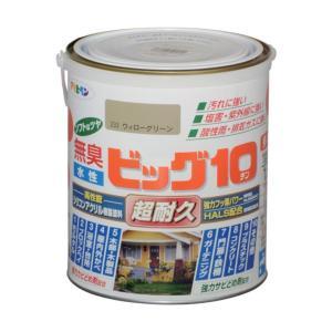 アサヒペン 水性ビッグ10多用途1.6L233ウィローグリーン【入数:6】｜ECJOY！プレミアム店