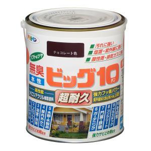 アサヒペン 水性ビッグ10多用途1.6L241チョコレート色【入数:6】｜ECJOY！プレミアム店