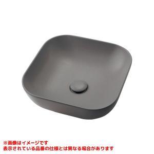 KAKUDAI カクダイ 置型洗面どんぶり鉢(引っ敷き薄墨色)【LY-261003V-MGY】