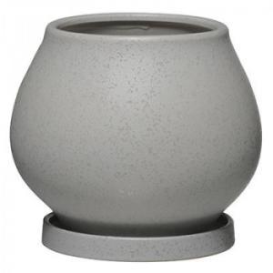 グリーンポット貿易部 グリーンポット 植木鉢 オーラ ライトグレー 20.5cm HO-3721LG (2320840)｜ECJOY！プレミアム店