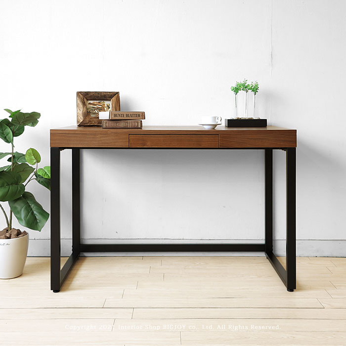 シャビーな机　レトロ　木製　勉強机　学習机　書斎机 ☆シャビーなアンティーク調仕上げ☆昭和レトロの小さな勉強机と