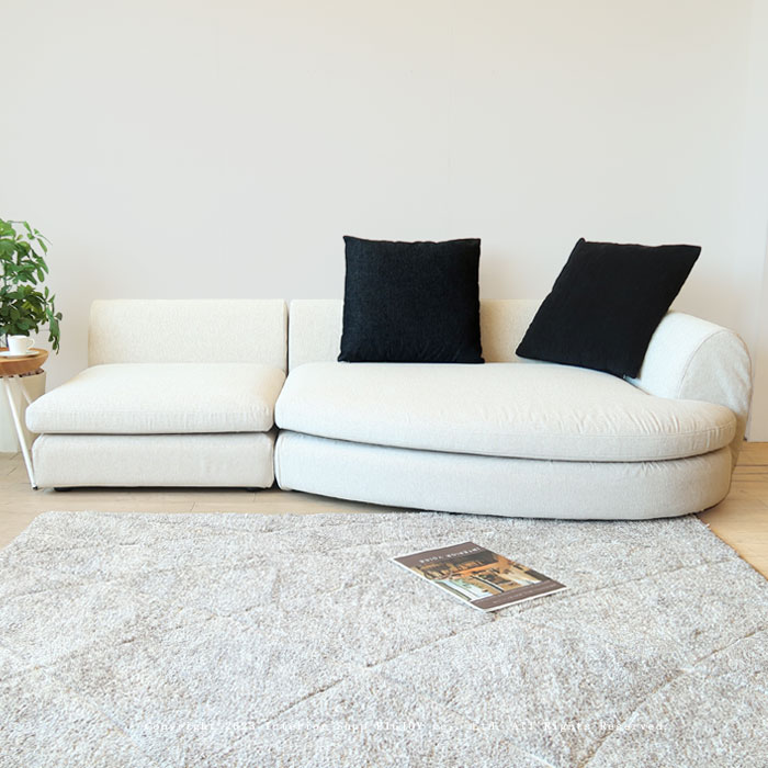 【展示美品】Sofa カウチソファ estic ①　1P 片肘ソファ　左肘 東谷 ソファ 片肘ソファ 向かって右肘 左ひじアームレストソファ CUBE