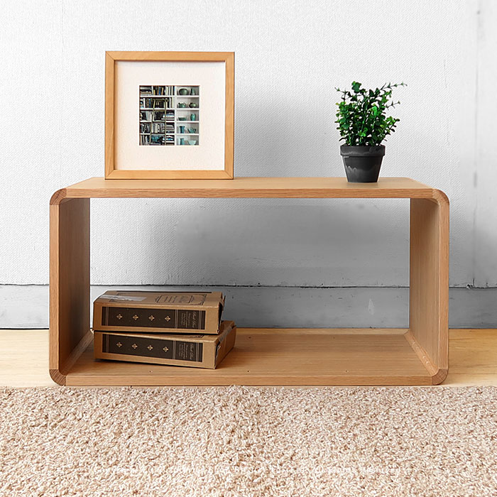 楽天市場】日進木工/Brick Block ACK-007 長方形 収納ブロック