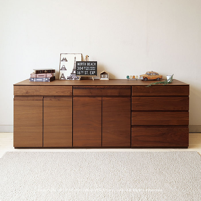 楽天市場】幅90cm ウォールナット材 ウォールナット無垢材 板扉