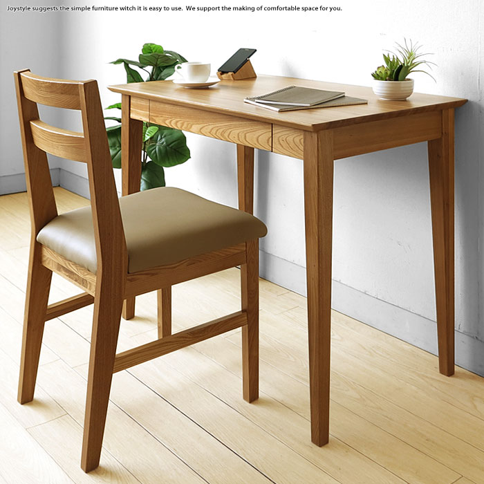 Joystyle Interior Rakuten Global Market 90 Cm Wide 85 80 75 90 Cm Wide 85 80 75 4 Size Elm Wood With Drawers Desk