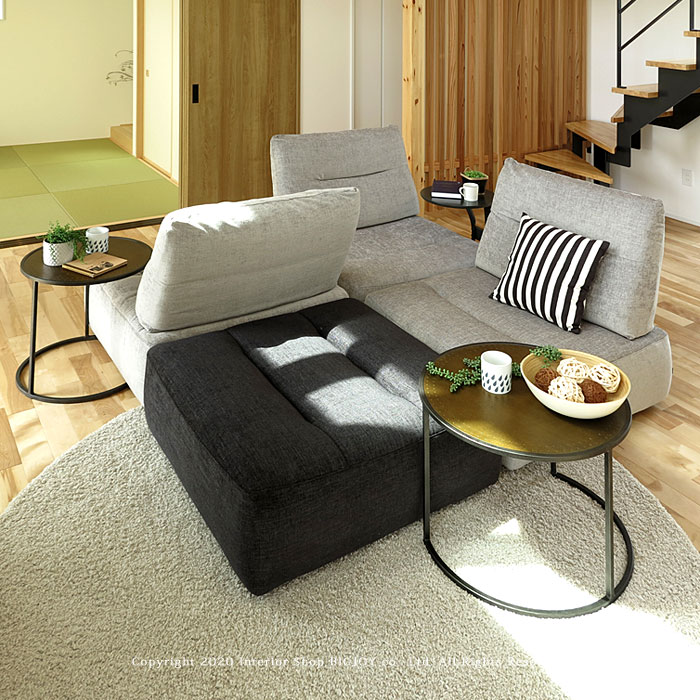 国産 日本製 背クッションにリクライニングシステム 1人掛けソファ 1pソファ 開梱設置配送 リクライニングソファ カバーリング アームレスソファ 複数台の組み合わせでカウチやコ ナーに