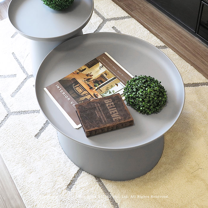 楽天市場】【Lサイズ/Φ70cm】リビングテーブル センターテーブル ロー