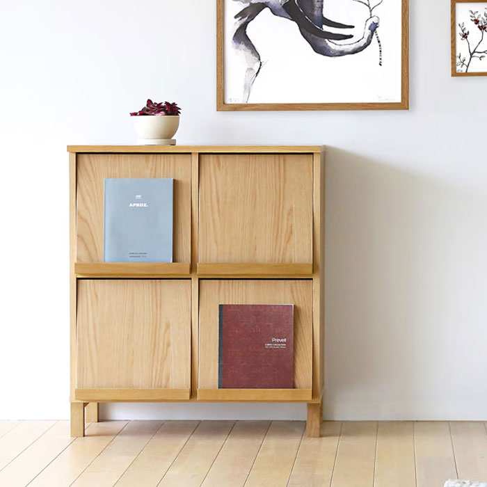 楽天市場】【W1056mm】ブックシェルフ ディスプレイラック チェスト