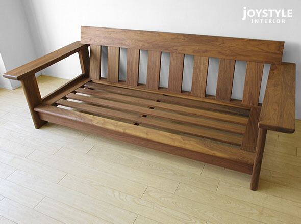 Joystyle Interior Full Cover Ring Sofa Domestic Production Full Cover Ring Sofa Domestic Production Wooden 2p Reck Wn Net Limited Original Setting Of The Frame Made By Walnut Materials