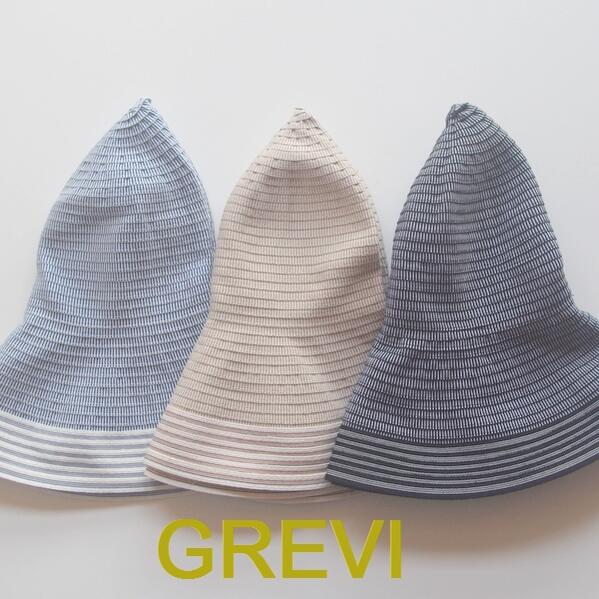 Grevi かぶり笠 グレヴィ ブランド名 かぶり笠 縞模様 折りたたみ 唾液広 夏 夏用 春夏 炎節かぶり笠 UVとり捨てるかぶり笠 唾液広 ブレードハット UV ツバ広 唾液 夏かぶり笠 レディース UVとり捨てる 紫外線押しとどめる 日よけ 今めかしい