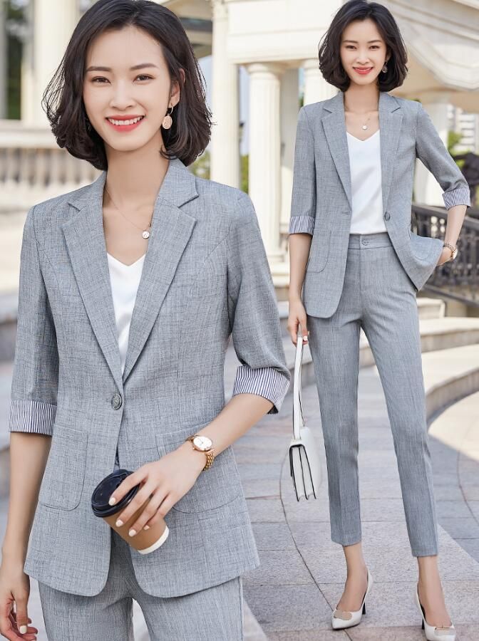 送料無料 洗えるスーツ 2点セット レディース 着痩せ Ol 通勤 フォーマル 卒業式 結婚式 二次会 女性 代30代40代50代 成人式 5分袖ジャケット パンツ S M L Xl 2xl 3xl 4xl パンツスーツ カジュアル フォマール 一つ Gekiyasu Tanka De ワンピース