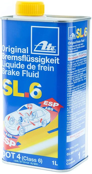 ATE(アテ)ブレーキフルード(1L)SL6DOT4企業法人