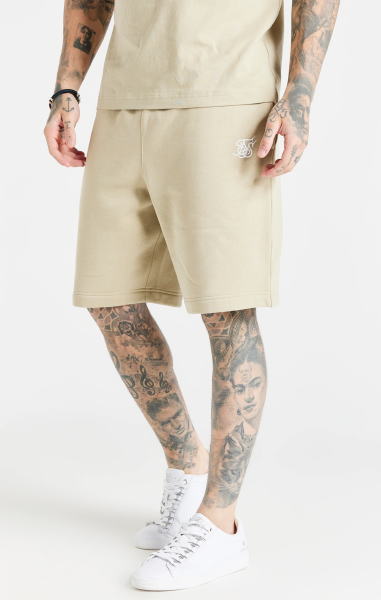 SikSilk シックシルク ハーフパンツ メンズ 短パン ベージュ 半ズボン ジャージ ショートパンツ 無地 ボトムス ジムウエア スポーツウエア トレーニングパンツ 筋トレ フィットネスウエア かっこいい おしゃれ コアジャージショーツ【XLサイズ】 6,600円