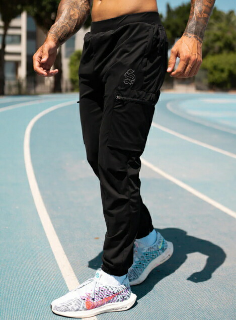 【SINNERS ATTIRE】Viper Tech トラック ジョガーパンツ Joggers Sinners Attire Viper Tech Track Joggers - Black