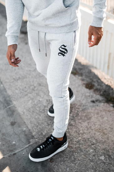 楽天市場 Sinners Attire シナーズアタイア スウェットパンツメンズ ジョガーパンツ グレー ボトムスフリース ジャージ ズボン 無地 ジムウエア スポーツウエア トラックパンツトレーニングパンツ 長ズボン ロングパンツ おしゃれコアジョガーパンツ Lサイズ