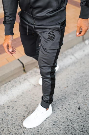 ジョガーパンツ Sinners スウェットパンツメンズ シナーズアタイア トラックパンツトレーニングパンツ 長ズボン ボトムスフリース Attire Attire ジャージ 無地 Sinners 長ズボン ジムウエア ダークグレー ズボン ロングパンツ スポーツウエア おしゃれコアジョガーパンツ