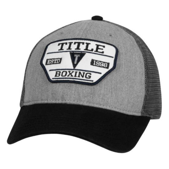 お歳暮 タイトルボクシング Title Boxing キャップ メンズレディース 帽子 黒 グレー メッシュキャップ 野球帽ハット 男女兼用キャップ ユニセックス 日よけカジュアルキャップ ロゴ キャップへザードメッシュキャップ ｊｐｌａｍｐ 国内最安値 Neostudio Ge