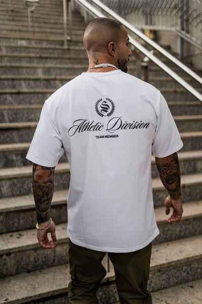 Tシャツ カットソー Sinners Attire シナーズアタイア Tシャツ メンズ トップス 白 ホワイト 半袖tシャツ 無地 ジムtシャツ ジムウエア 筋トレ スポーツウエア トレーニング カジュアル ロゴtシャツ おしゃれ かっこいい メンズファッションバーシティー チームクレストt