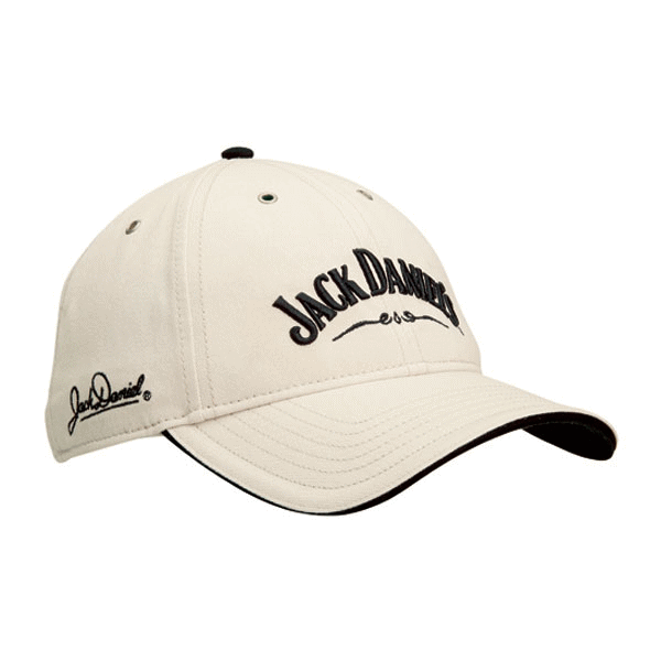 Jack Daniels/ジャックダニエル ボール キャップ コットン ツイルキャップ (ストーン） 新品 米国輸入取寄せ品 個別送料あり 代引不可 通常納期２週間～