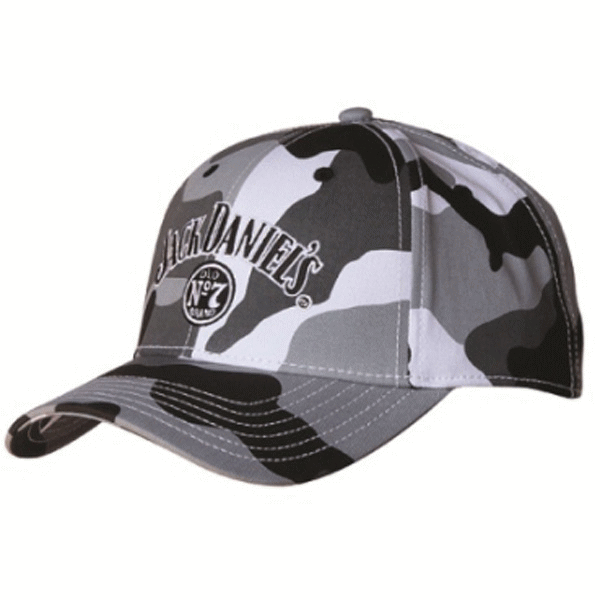 Jack Daniels/ジャックダニエル ボール キャップ コットン ツイル キャップ (Camo） 新品 米国輸入取寄せ品 個別送料あり 代引不可 通常納期２週間～