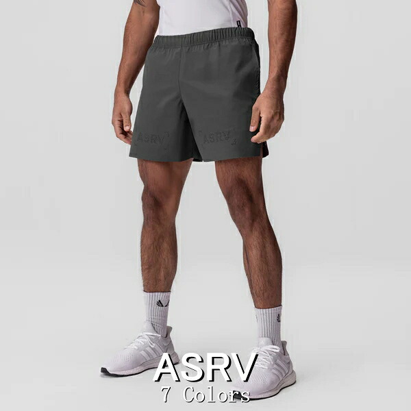 ASRV エステティックレボリューション ハーフパンツ 海外ブランド 大きいサイズ スポーツウェア ショートパンツ メンズ ジム ジップポケット 筋トレ ストレッチ ブリーフインナー 6インチ トレーニングショーツ フィジーク ショーツ ボディビル 【ボトムス単品】