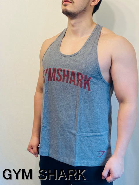 ジムシャーク タンクトップ メンズ 筋トレ GYMSHARK タンク ジムシャーク オーバーサイズ ボディビル タンクトップ ジムシャーク ロゴ タンク ストリンガー Yバック タンク フィジーク タンク【送料無料】【取寄】【トップス単品】