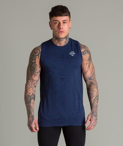 MACHINE FITNESS トレーニングウエア 海外ブランド ボディビル ウェア フィジーク タンクトップ メンズ メンズ タンクトップ スーパースムーズ シームレスタンク マシンフィットネス フィジーク 送料無料 【トップス単品】