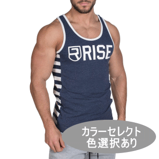 RISE GYM GEAR ライズジムギア トレーニングウエアボディビル 御召しもの ティーシャツ 貯蔵タンク 目じるし相応う 貯蔵タンクいの一番 メンズRISE 貯蔵タンクいの一番 メンズ ユニティタンクMark Fitt フィジーク 貨物輸送無料 取寄せ【トップス単品】