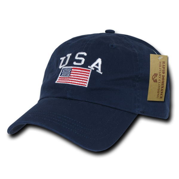 スターズ アンド ストライプス ポロスタイル USAキャップ新品 米国輸入取寄せ品 個別送料あり 代引不可 通常納期2週間～