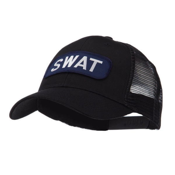 USA 特殊火器戦術部隊 SWATパッチメッシュキャップ 新品 米国輸入取寄せ品 個別送料あり 代引不可 通常納期2週間～