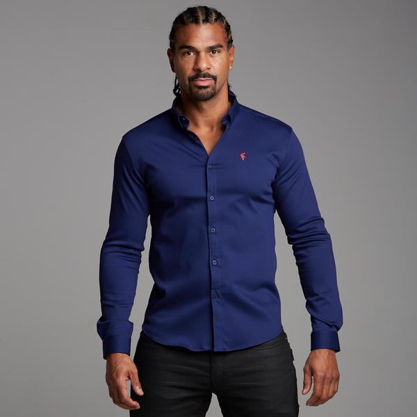 FATHER SONS ファーザーサン シャツ 長袖 マッスルフィット シャツ メンズ 長袖 ドレスシャツ 大きいサイズ ストレッチ ボディビル スーパースリム ボタンダウンストレッチデニムシャツ 【ＵＫ発】【取寄せ】【送料無料】【トップス単品】 19,166円