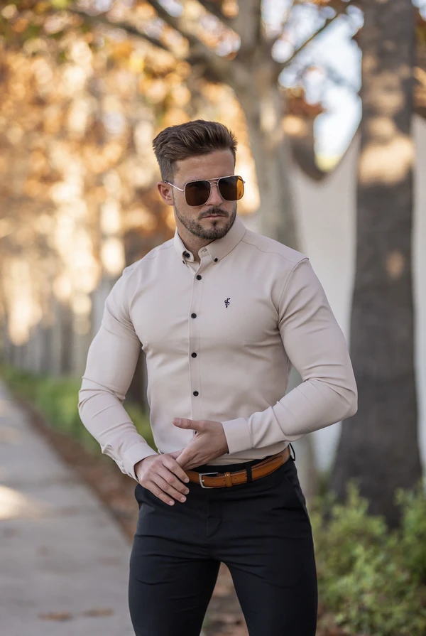 【美品】father & sons シャツ 34057_1.jpg
