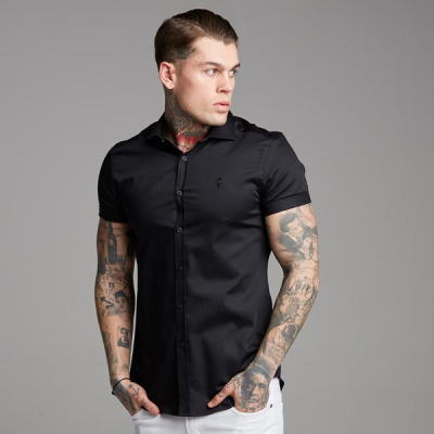 FATHER SONS ファーザーサン 【Fathersons】 ボディビルダー シャツ 大きいサイズ XL 2XL 3XL 4XL メンズシャツ エジプシャン クラシックシャツ 半袖 【ＵＫ発】【取寄せ】【送料無料】【トップス単品】
