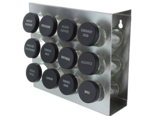 PRODYNE ステンレス鋼スチール写真 12壜 スパイス仕合わせ【並行輸入品】【貨物輸送無料】